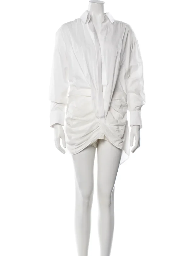 Jacquemus Mini Dress in white from The RealReal