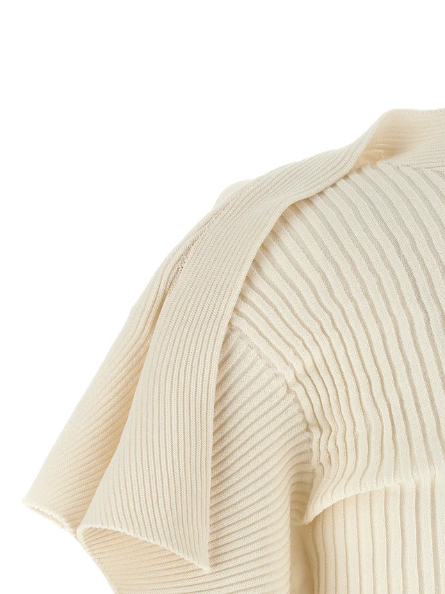 Issey Miyake Prance Ribbed Knitted Top, photo 4 of 4 from SENSER