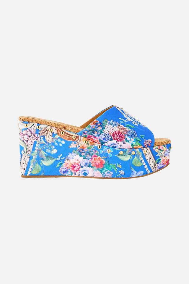 Camilla eBoutique MIRAY WEDGE MULE OTTOMAN OPULENCE from CAMILLA, photo 1 of 1