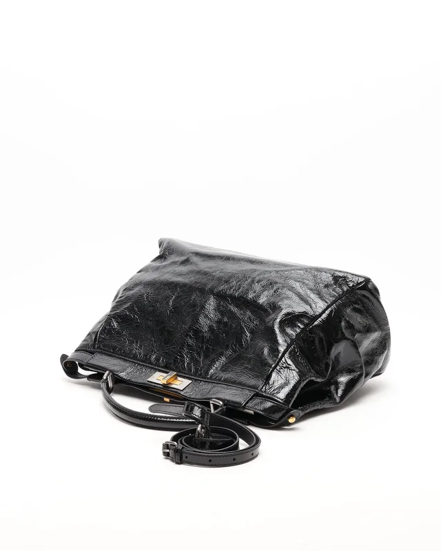 Fendi Large Peekaboo Bag in Patent leather from A Retro Tale, photo 5 of 9