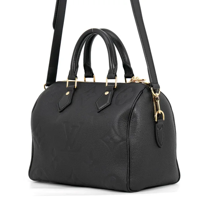 Louis Vuitton Speedy Bandouliere NoirM58951 Monogram Empreinte Leather Size 25 in Leather from GALLERY RARE, photo 2 of 17