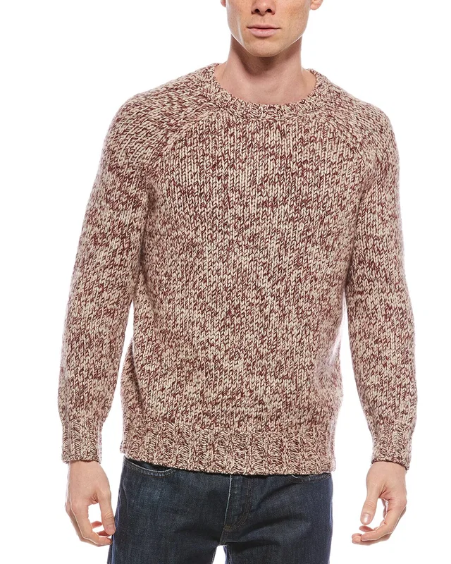 Brunello Cucinelli Wool, Cashmere, & Silk-Blend Crewneck Sweater, image 1 of 1 from Gilt
