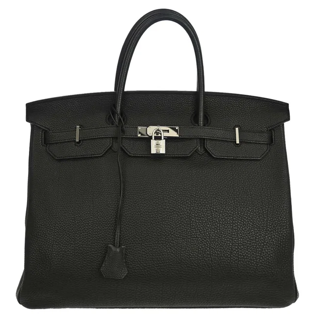 Hermès 2012 Black Togo Birkin 40 Handbag in Black Togo leather from AMORE Vintage Tokyo