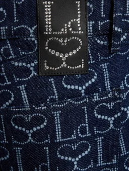 Ludovic de Saint Sernin Flare jeans with decorative details in 100% Cotton, photo 5 of 11 from LUISAVIAROMA