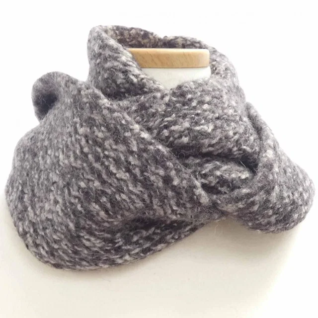 Hermès Snood Scarf Brown in Brown from The Reluxe