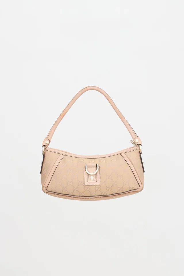 Gucci GG Monogram Small Abbey Bag in Coated canvas from VSP Consignment