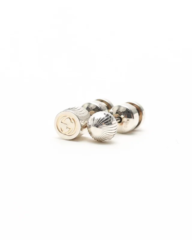 Gucci Sliver Earrings from A Retro Tale, photo 2 of 3
