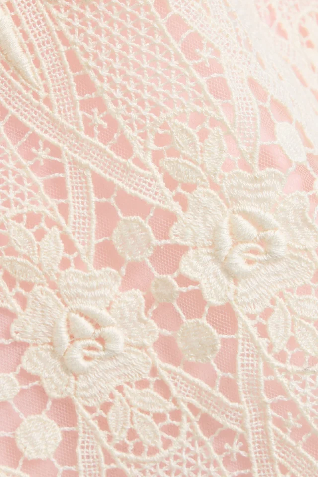 Giambattista Valli Cotton-Blend Crocheted Lace Mini Skirt in White, photo 4 of 4 from THE OUTNET