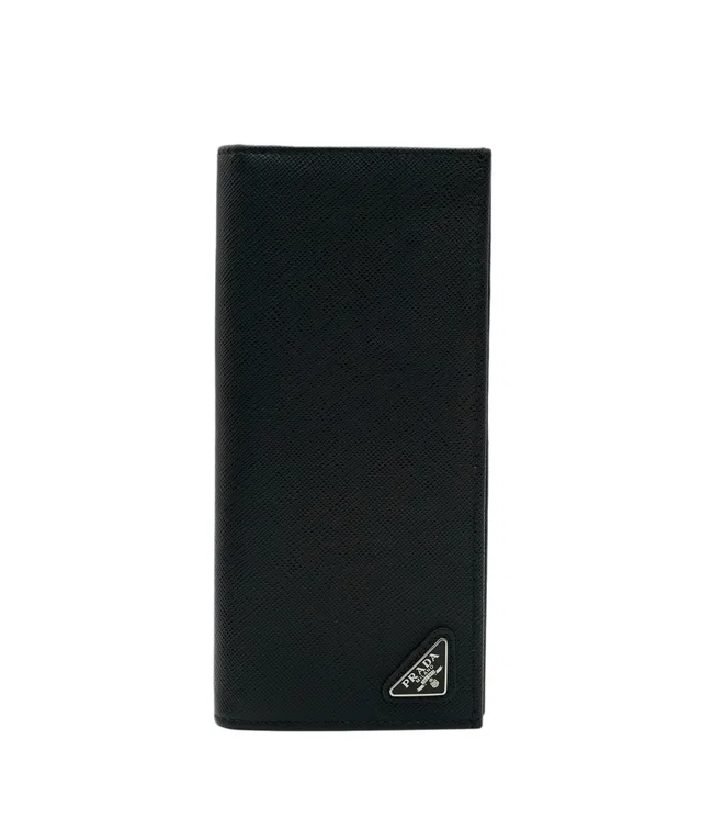 Prada Long Wallet Safiano leather Black Auth am4313 in Black Leather from Luxury Promise