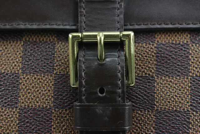 Louis Vuitton Damier Ebene Soho Backpack in Brown Canvas from Bagriculture