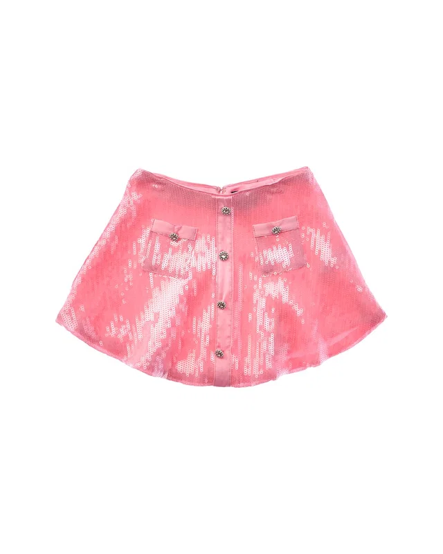 BARDOT JUNIOR Noah Sequin Skirt, image 1 of 1 from Gilt