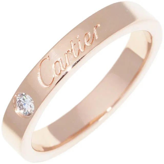 C de Cartier Au750 Diamond Ring Size 47 from LuxUness