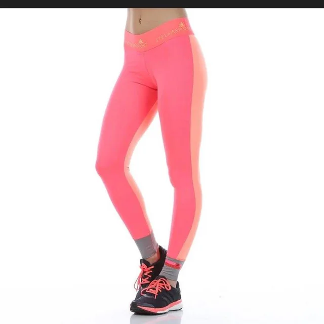 Stella McCartney Women's Leggings - Pink - S in pink from Depop, photo 1 of 1