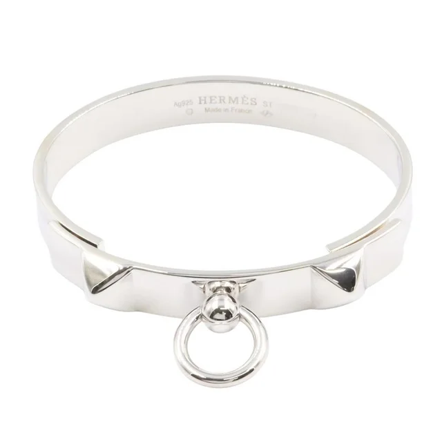 Hermès Collier De Chien Pm Bracelet - Sterling Silver 925 in gold from Poshmark, photo 1 of 1