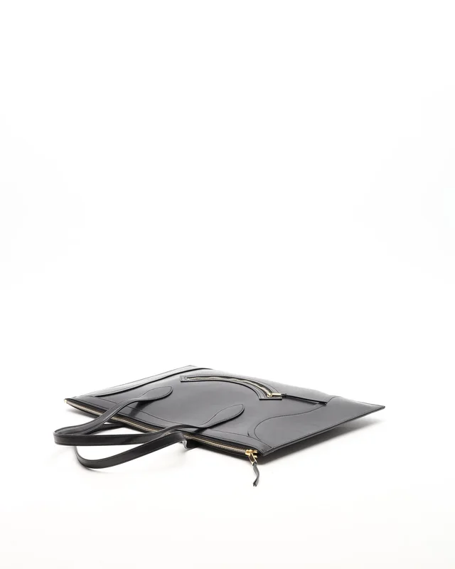 Celine Flat Cabas New Luggage Shoulder Bag in Leather from A Retro Tale, photo 5 of 9