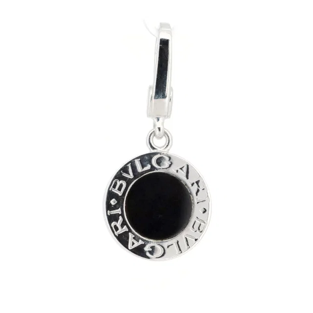 Bvlgari Bvlgari Onyx Au750 White Gold Pendant in White from LuxUness