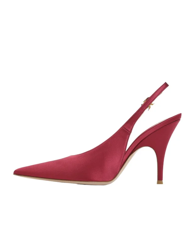 Gianvito Rossi Pointed-toe high-heeled sandals, photo 4 of 5 from SENSER