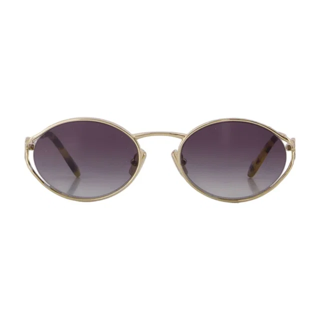Miu Miu 0mu52ys-Zvn5d154 Oval Acetate Sunglasses — Clear from HEWI