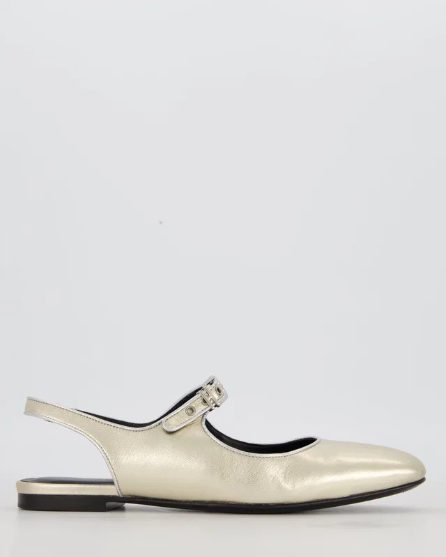 Hermès Kleo Slingback Mules in Plantine Goatskin Leather Size EU 37 in Goatskin from Sellier