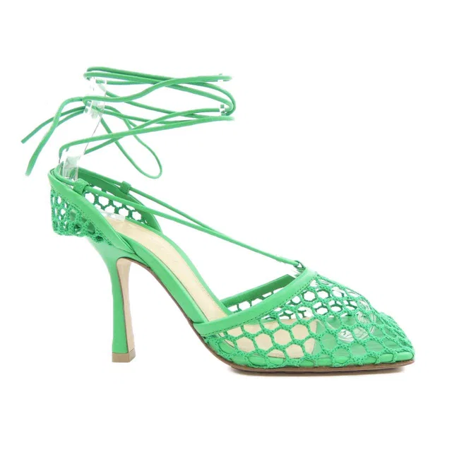 Bottega Veneta Mesh Lambskin Shoes in Lambskin from LuxUness