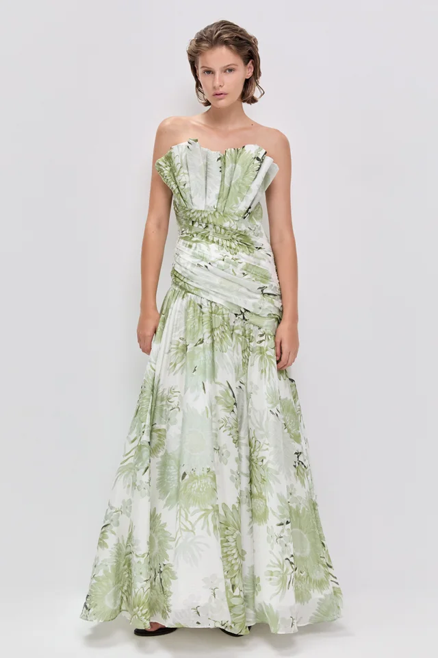 AJE Reflector Gown in Green from Aje, photo 1 of 1