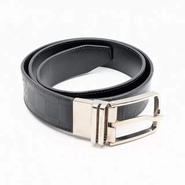 Louis Vuitton Boston Belt Damier Infini Black Reversible in Black from The Reluxe