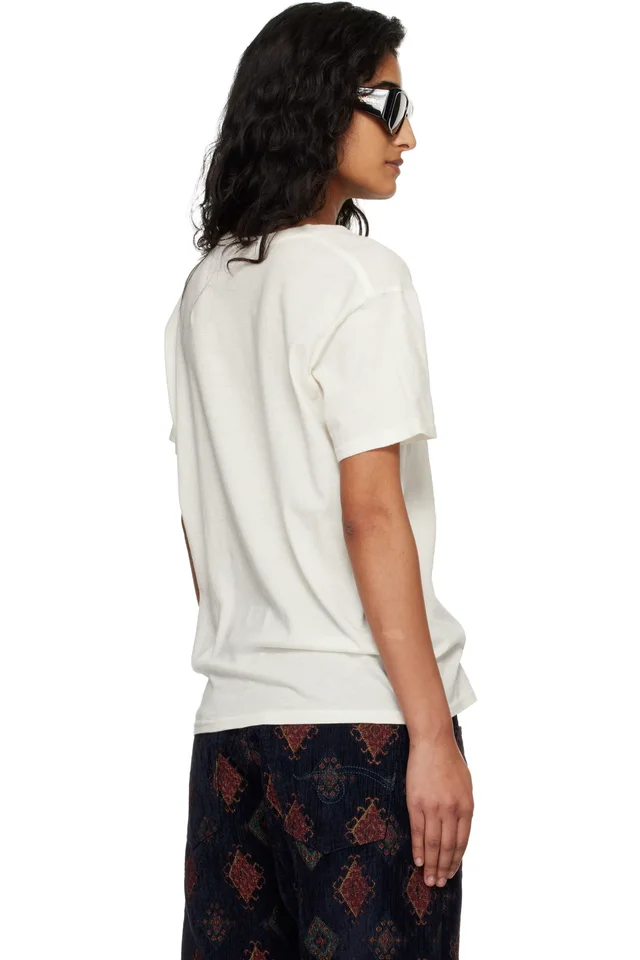 R13 Off-White 'Baby Girl' T-shirt, photo 3 of 4 from SSENSE