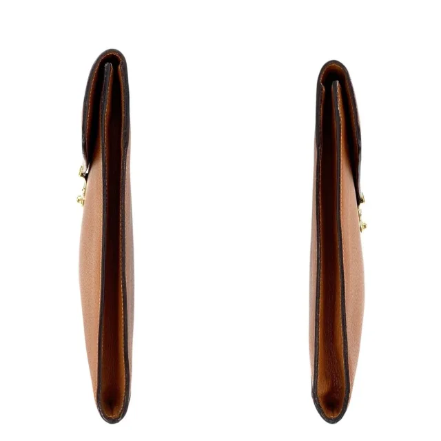 Gucci Clutch Bag in Brown Leather from LuxUness, photo 8 of 10