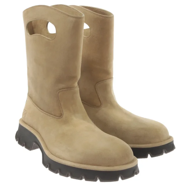 Loewe Stiefeletten EUR 46 Beige in Weiß from Buddy And Selly
