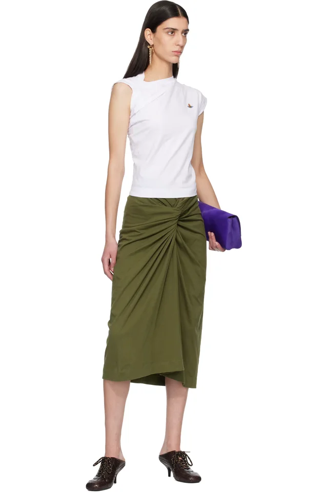 Vivienne Westwood White Hebo Top, photo 4 of 4 from SSENSE