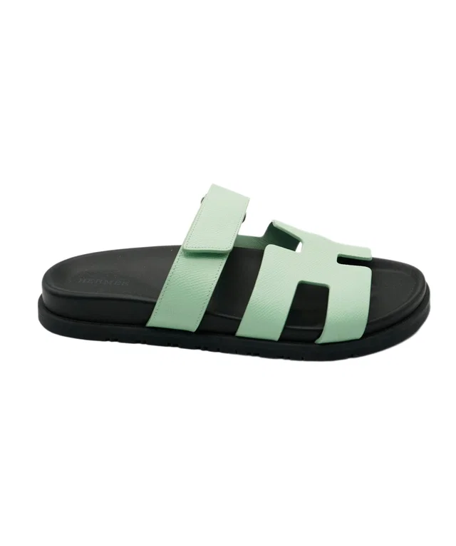 Hermès Chypre - Vert Jade - 39 in Green from Luxury Promise