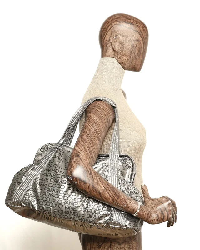 Chanel Unlimited Ligne Bowling Bag in Canvas from A Retro Tale, photo 11 of 11