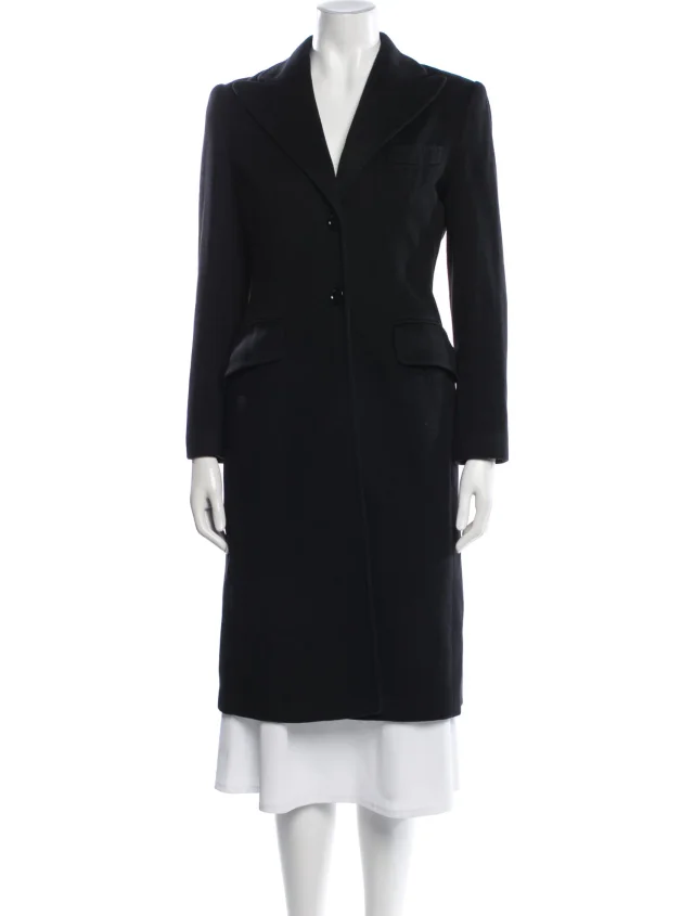 Dolce & Gabbana Vintage 2000's Coat in black from The RealReal