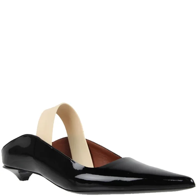 Proenza Schouler Slingback Wave Pump Patent, Black from Cultstatus, photo 1 of 1