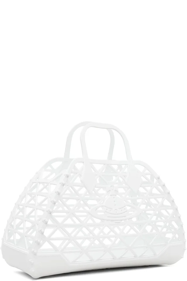Vivienne Westwood White X-Ray Tote, photo 2 of 4 from SSENSE