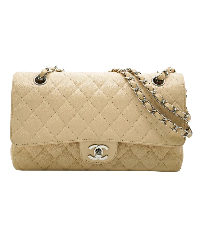 Chanel Caviar Beige Classic Flap in Beige Caviar leather from Luxury Promise