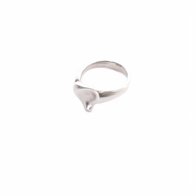 Tiffany & Co. Full Heart Ring 925 Sterling Silver in Silver from The Reluxe