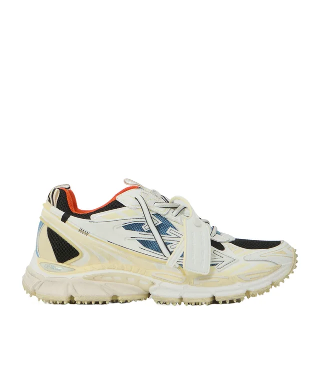 Off-White Round Toe Low-Top Sneakers from SENSER, photo 1 of 1