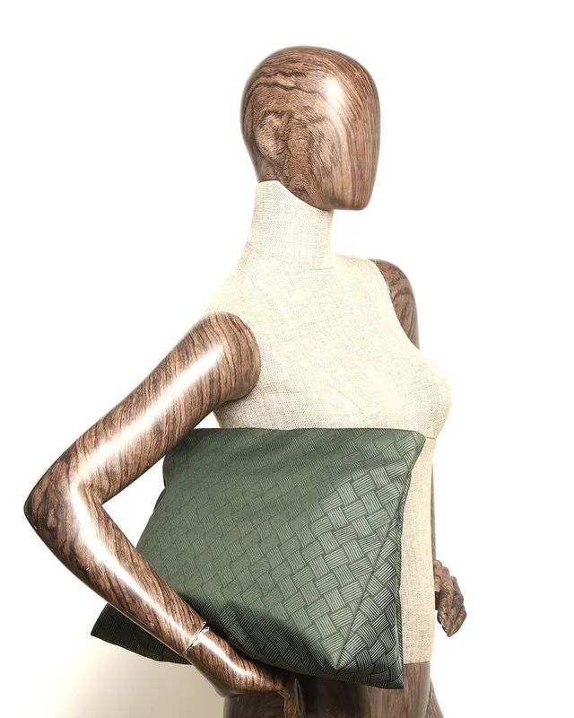 Bottega Veneta Large Travel Pouch in Canvas from A Retro Tale, photo 8 of 8