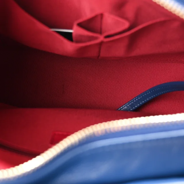 Chanel Aged Calfskin Quilted Medium Gabrielle Hobo Blue in Blue Calfskin from FASHIONPHILE, photo 5 of 10