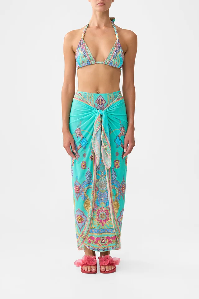 Camilla eBoutique LAYERED MAXI SARONG WITH TIE FRONT THE CONCUBINES CORRIDOR from CAMILLA, photo 1 of 1