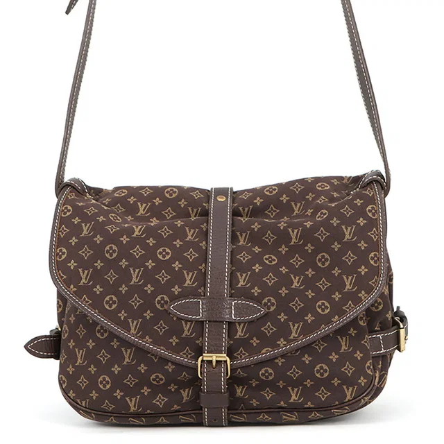 Louis Vuitton Saumur EbeneM95227 Monogram Mini Lin Size 30 from GALLERY RARE