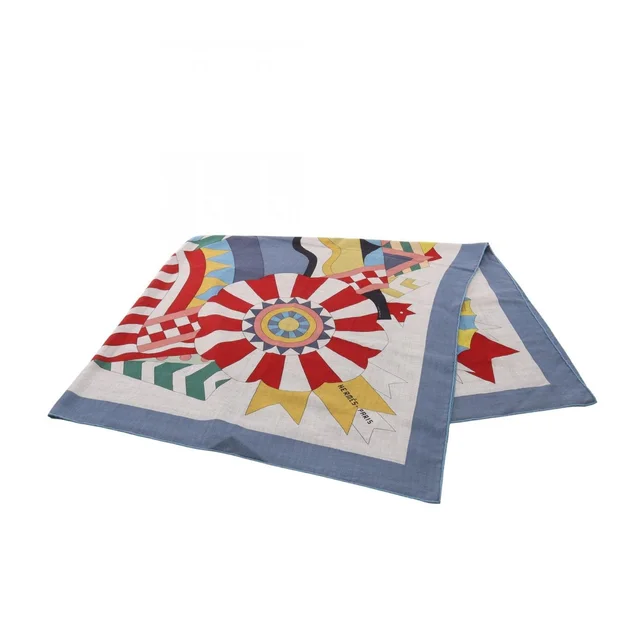 Hermès Scarf Carre Geant Cheval de Fete Silk in Silk from The Reluxe