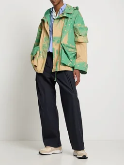 Oamc Work Jacket with Hood in 100% Cotton, photo 2 of 5 from LUISAVIAROMA