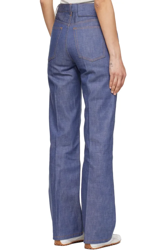 A.P.C. Blue Arno Jeans, photo 3 of 4 from SSENSE