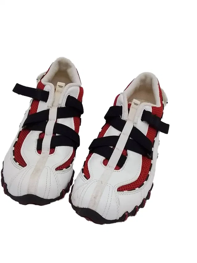 Vintage Y2K Diesel Velcro Explorers 37/5 in Multi-coloured Leather from Oxfam Online Shop