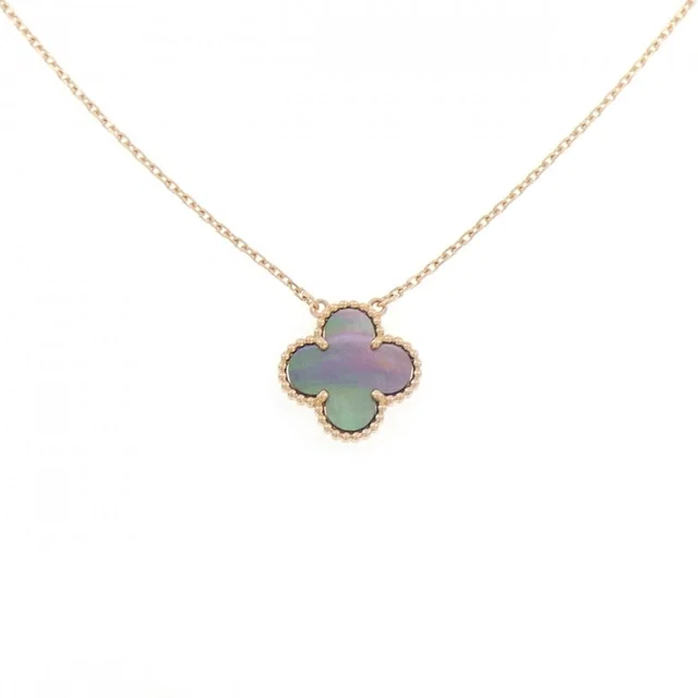 Van Cleef & Arpels Vintage Alhambra Necklace from The Reluxe