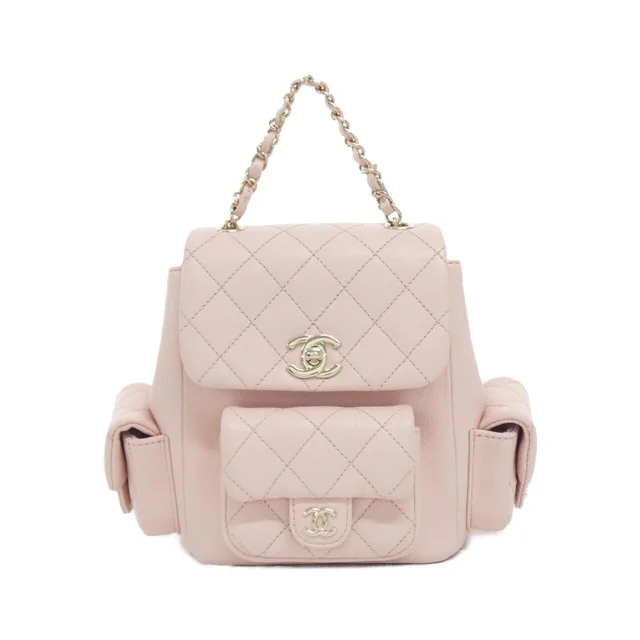Chanel Backpack Pink in Pink Caviar leather from The Reluxe