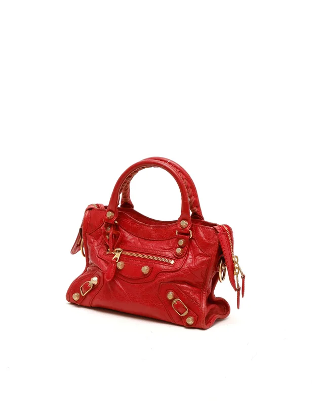 Balenciaga Motocross Giant Mini City Bag in Leather from A Retro Tale, photo 2 of 2