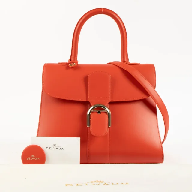 Delvaux Corail Box Calf Brillant MM Bag in Box leather from Labellov, photo 2 of 6